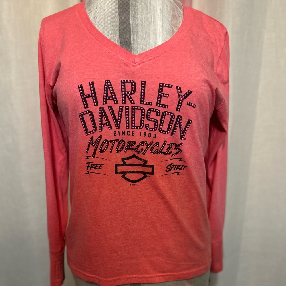 Ladies large Harley Davidson Ls tee